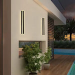Load image into Gallery viewer, Horizon Series - Slim Outdoor Linear LED Wall Lamp - Valo Hetki
