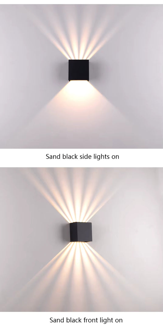 Terra Series - Modern Outdoor Square LED Wall Light - Valo Hetki