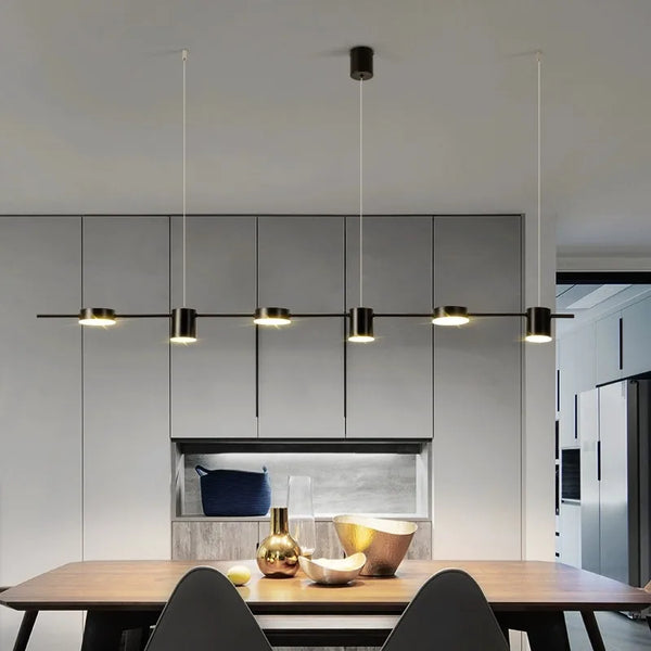 Orbit Series - Nordic Luxury Modern Triple Pendant Chandelier - Valo Hetki