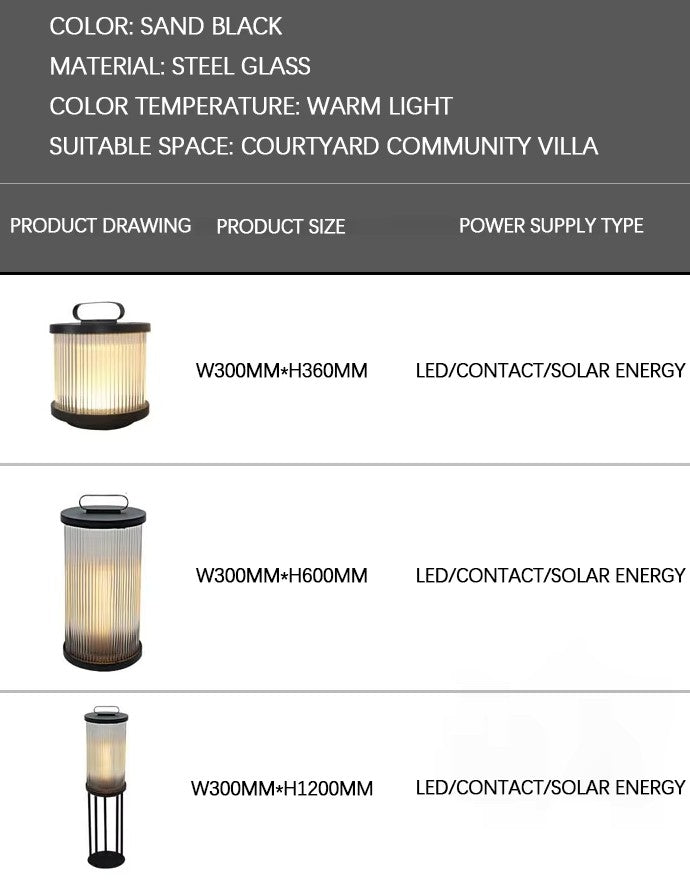 Terra Series - High-Quality Solar-Powered Landscape LED Garden Lamp - Valo Hetki