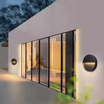 Load image into Gallery viewer, Terra Series - Minimalist Round Outdoor LED Wall Light - Valo Hetki
