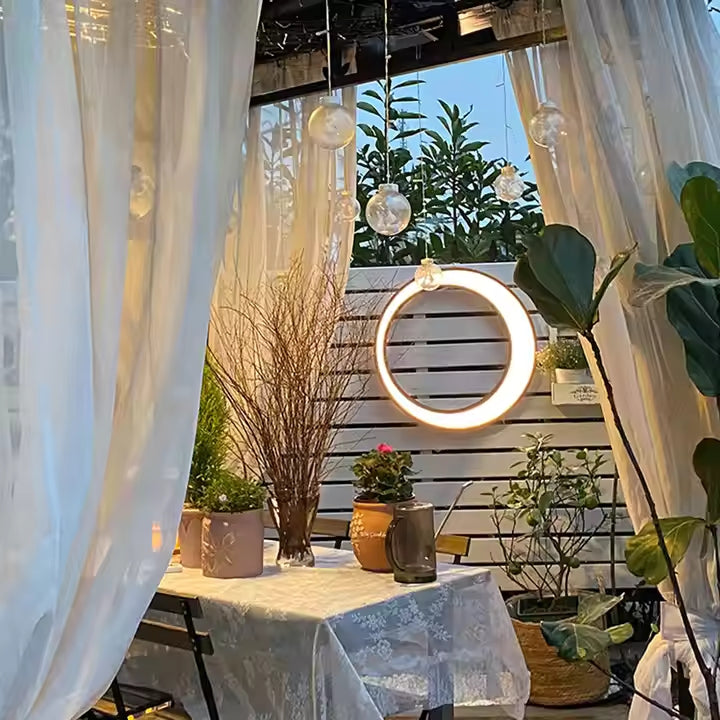 Terra Series - Modern Circular LED Outdoor Wall Light - Valo Hetki