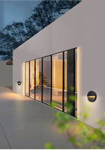 Load image into Gallery viewer, Terra Series - Minimalist Round Outdoor LED Wall Light - Valo Hetki

