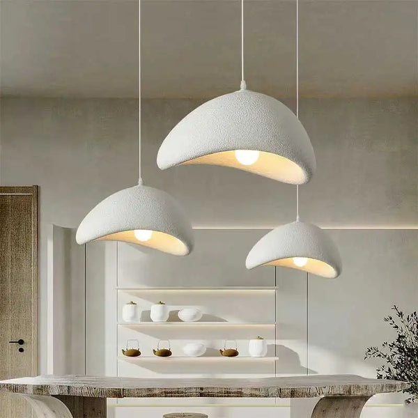 Halo Series - Japanese Wabi Sabi Luxury Chandelier Lamp - Valo Hetki