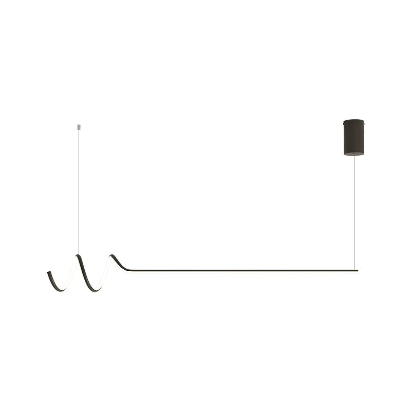 Halo Series - Sleek Contemporary LED Pendant Chandelier - Valo Hetki
