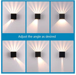 Load image into Gallery viewer, Terra Series - Modern Outdoor Square LED Wall Light - Valo Hetki

