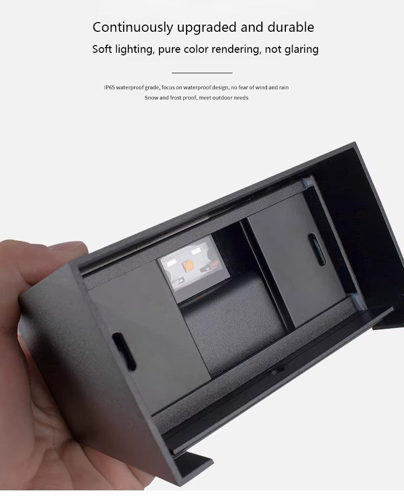 Terra Series - Modern Outdoor Square LED Wall Light - Valo Hetki