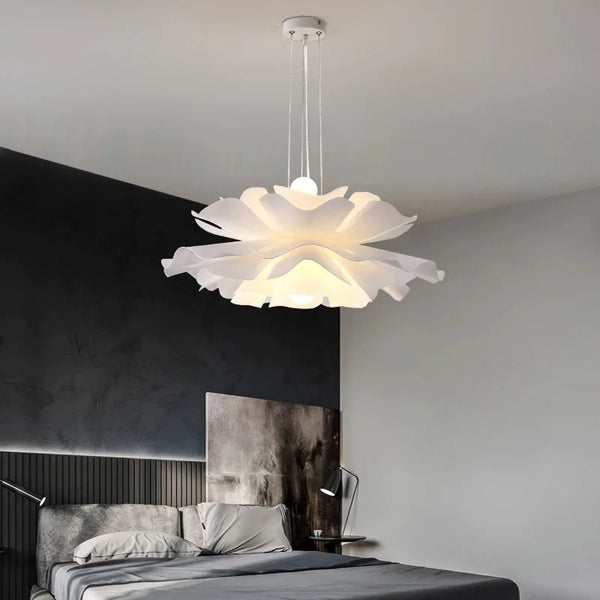 Halo Series - Elegant LED Floral Chandelier for Interiors - Valo Hetki