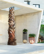 Load image into Gallery viewer, Terra Series - Cage-Style LED Outdoor Light with Planter/Tabletop Option - Valo Hetki

