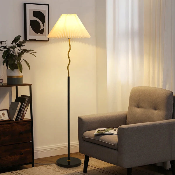 Axis Series - Elegant Gold Marble Base LED Lamp - Valo Hetki
