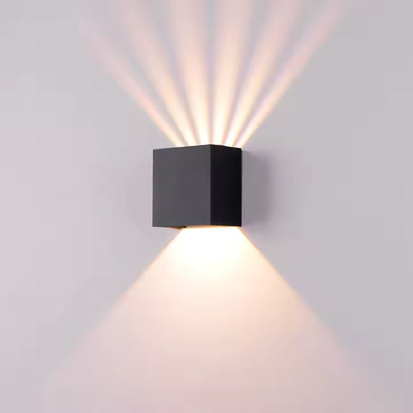 Terra Series - Modern Outdoor Square LED Wall Light - Valo Hetki
