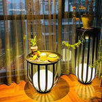 Load image into Gallery viewer, Terra Series - Cage-Style LED Outdoor Light with Planter/Tabletop Option - Valo Hetki
