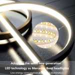 Load image into Gallery viewer, Halo Series - Sleek Black &amp; White Linear LED Chandeliers - Valo Hetki

