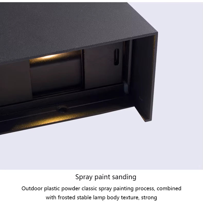 Terra Series - Modern Outdoor Square LED Wall Light - Valo Hetki