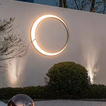 Load image into Gallery viewer, Terra Series - Modern Circular LED Outdoor Wall Light - Valo Hetki
