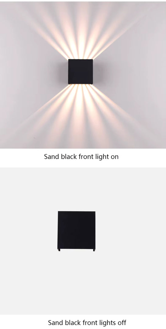 Terra Series - Modern Outdoor Square LED Wall Light - Valo Hetki