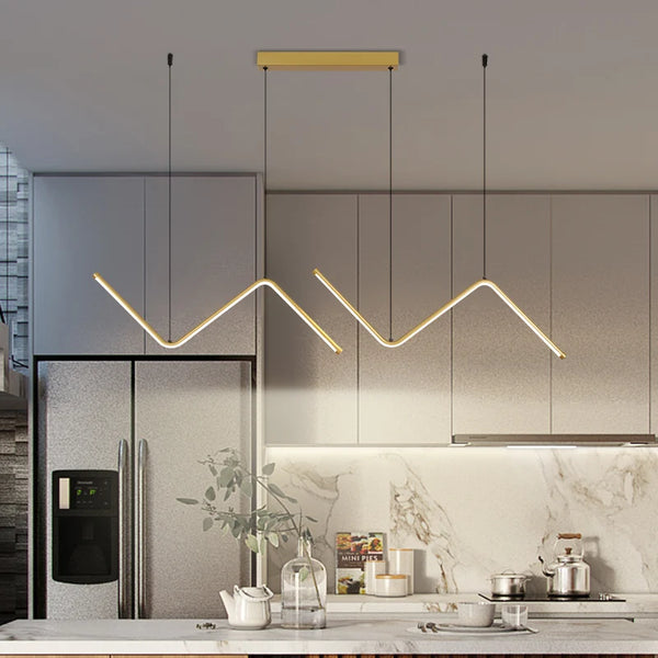 Orbit Series - Sleek Contemporary LED Chandelier Pendant - Valo Hetki