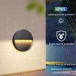 Load image into Gallery viewer, Terra Series - Minimalist Round Outdoor LED Wall Light - Valo Hetki
