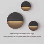 Load image into Gallery viewer, Terra Series - Minimalist Round Outdoor LED Wall Light - Valo Hetki
