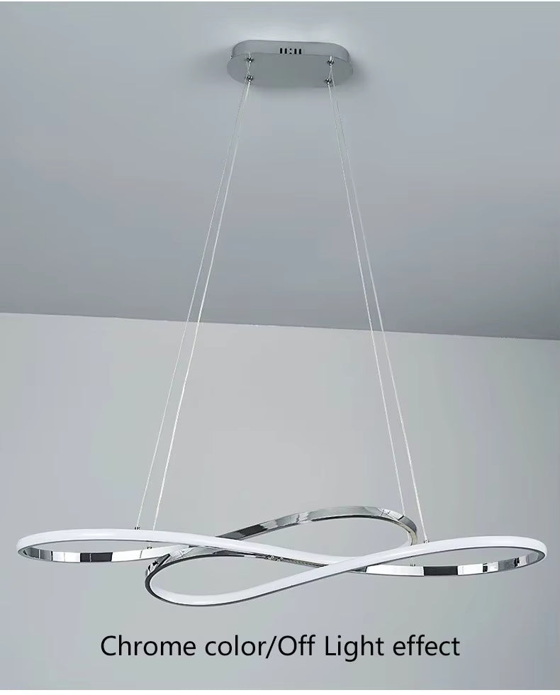 Halo Series - Elegant Spiral Modern LED Chandelier Pendant - Valo Hetki