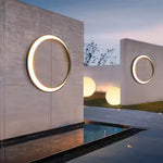 Load image into Gallery viewer, Terra Series - Modern Circular LED Outdoor Wall Light - Valo Hetki
