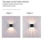Load image into Gallery viewer, Terra Series - Modern Outdoor Square LED Wall Light - Valo Hetki
